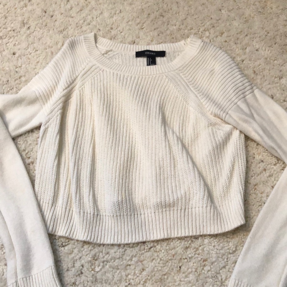 cropped sweater